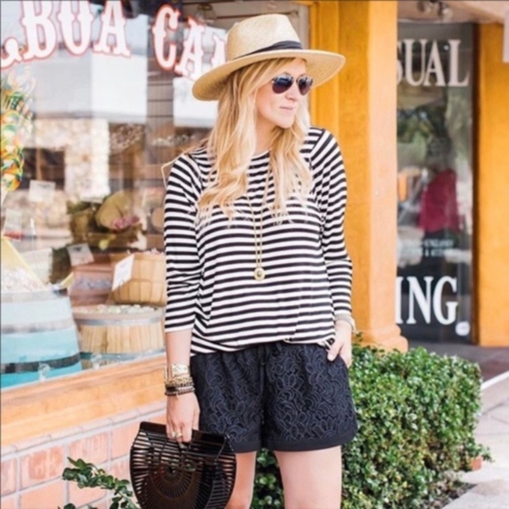 Cabi Bistro Striped Top - Picture 1 of 9